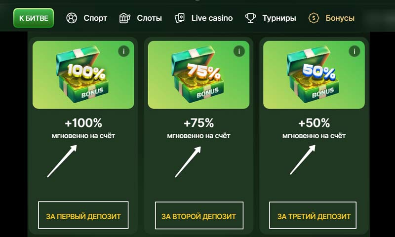 Приветственный пакет